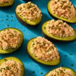 Salmon-Stuffed Avocados – No-Cook, High-Protein Lunch