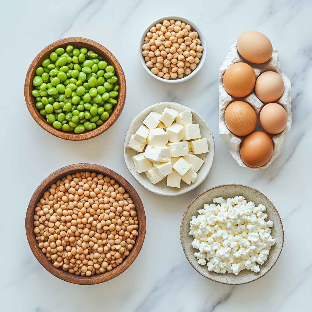 vegetarian protein ingredients for lunch