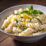 No-cook lemon ricotta pasta
