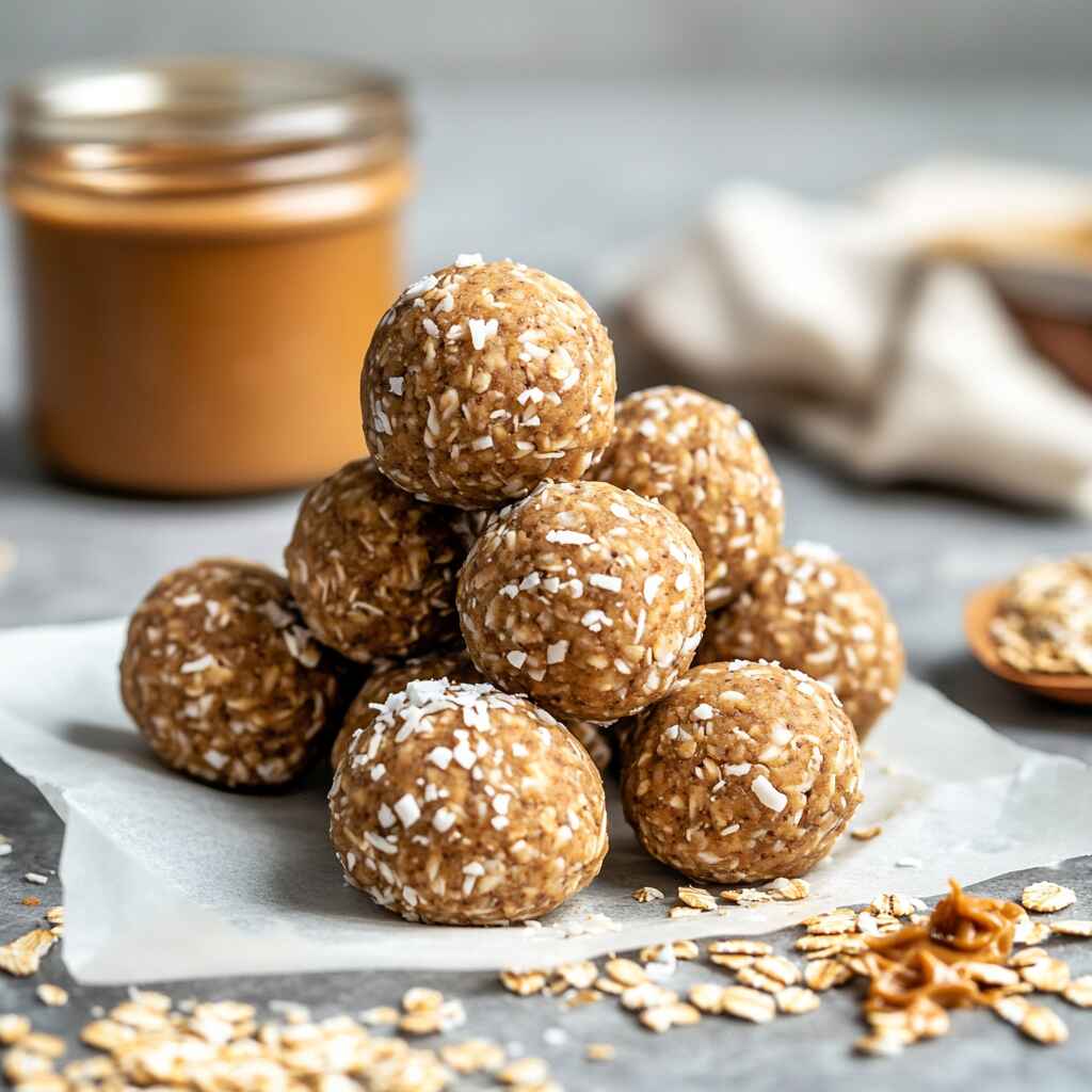 Protein balls packed for post-workout snack