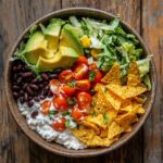 taco cottage cheese bowl with toppings
