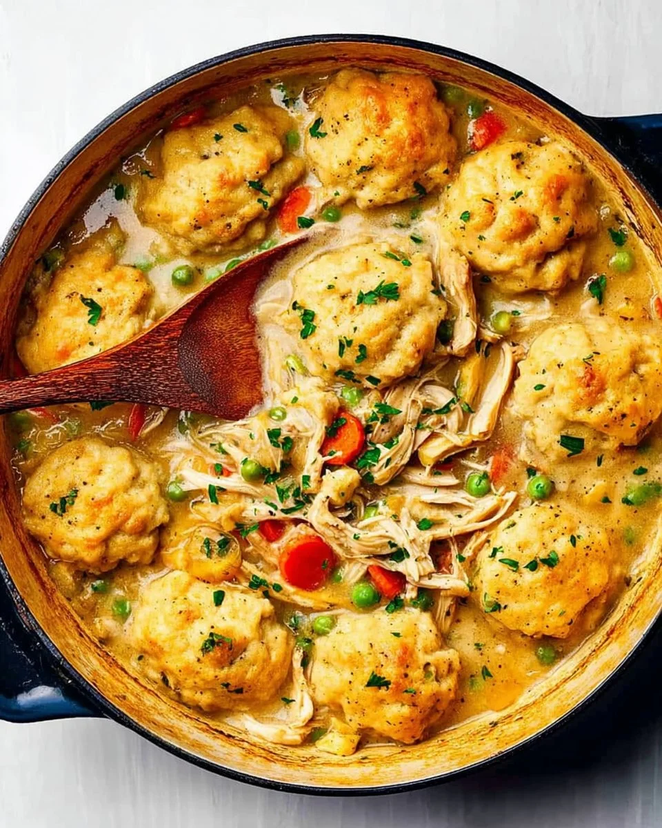 Easy Homemade Chicken and Dumplings