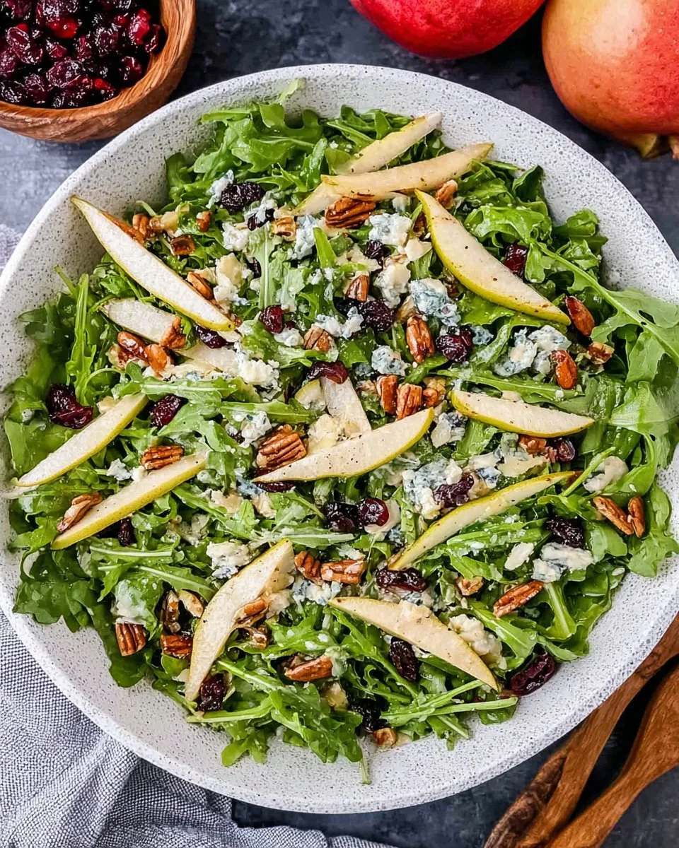 Arugula Pear Salad