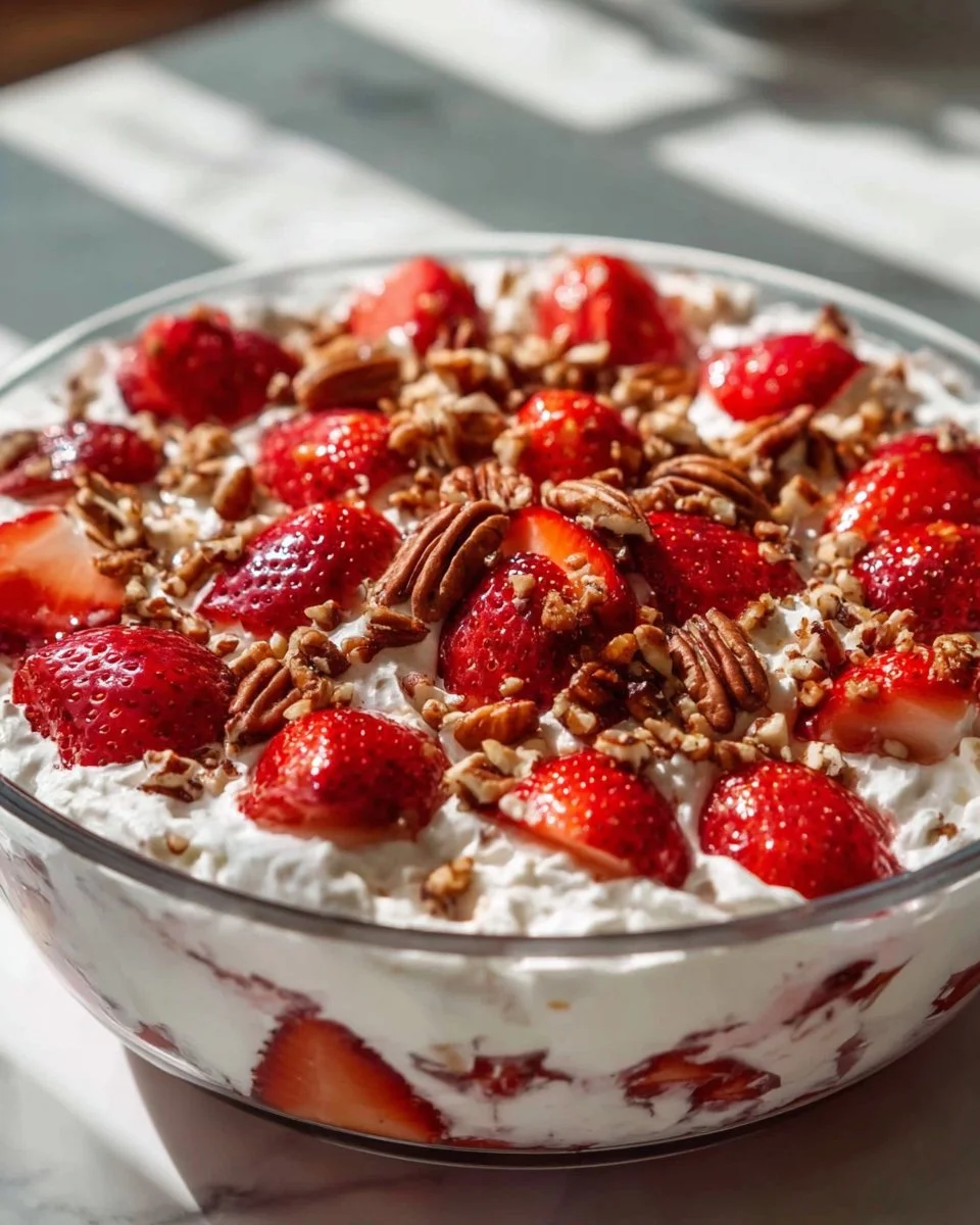 Best Strawberry Crackle Salad