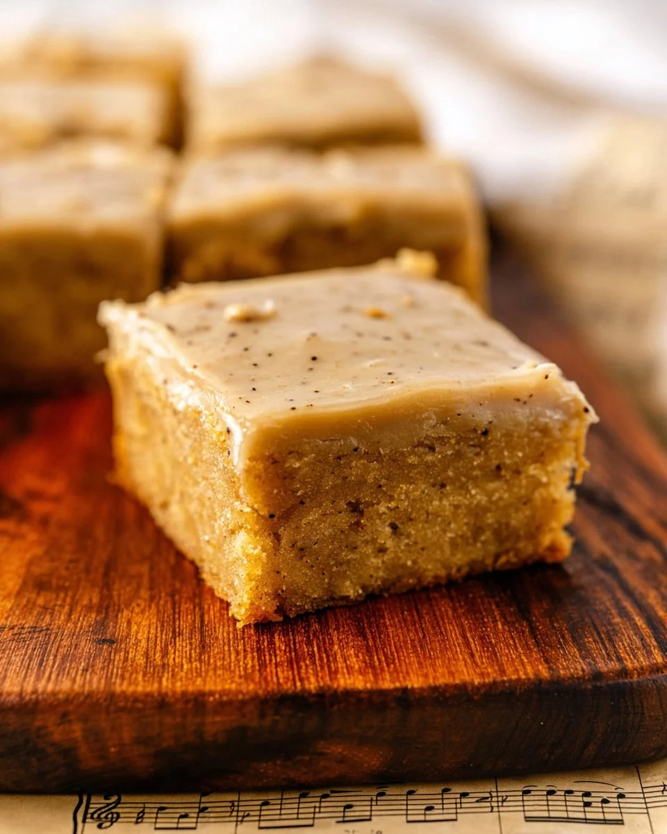 Delicious coffee blondies with a rich, chewy texture and coffee flavor