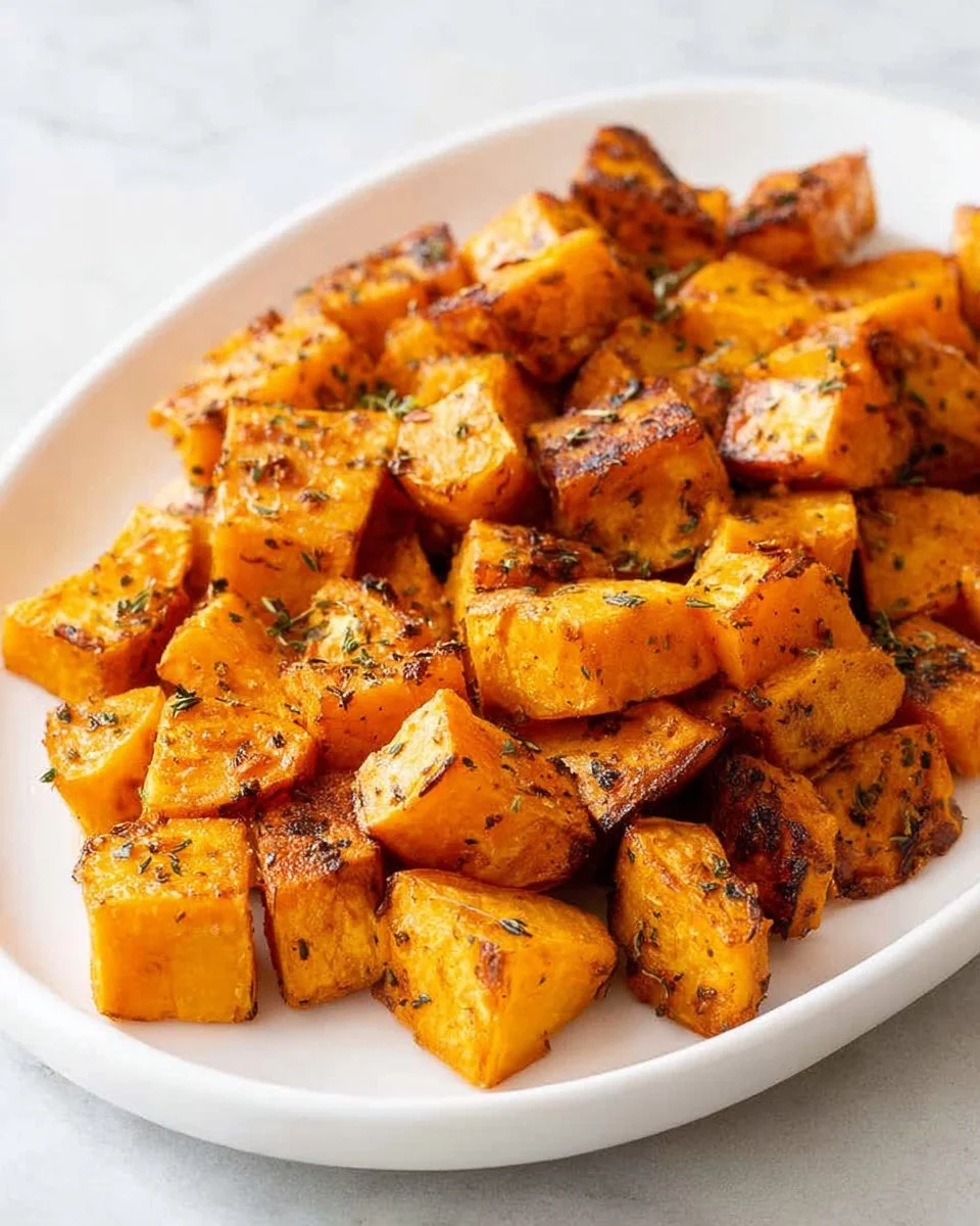 Crispy Roasted Sweet Potatoes