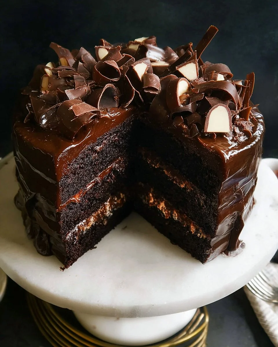 Love at First Sight Chocolate Cake