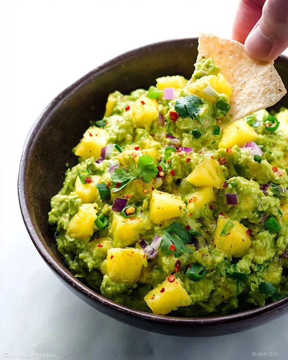 Pineapple Guacamole