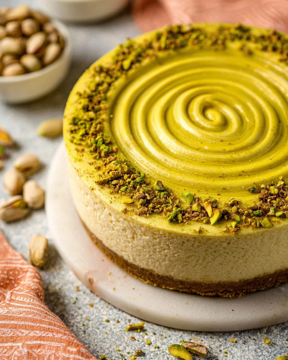 Pistachio Cheesecake