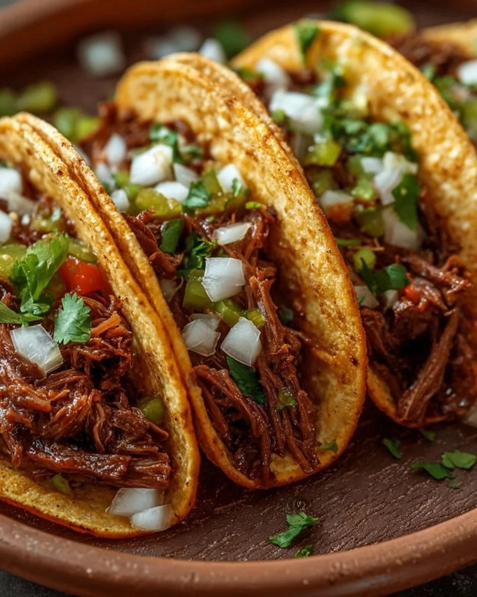 Slow-Cooked Meat Tacos