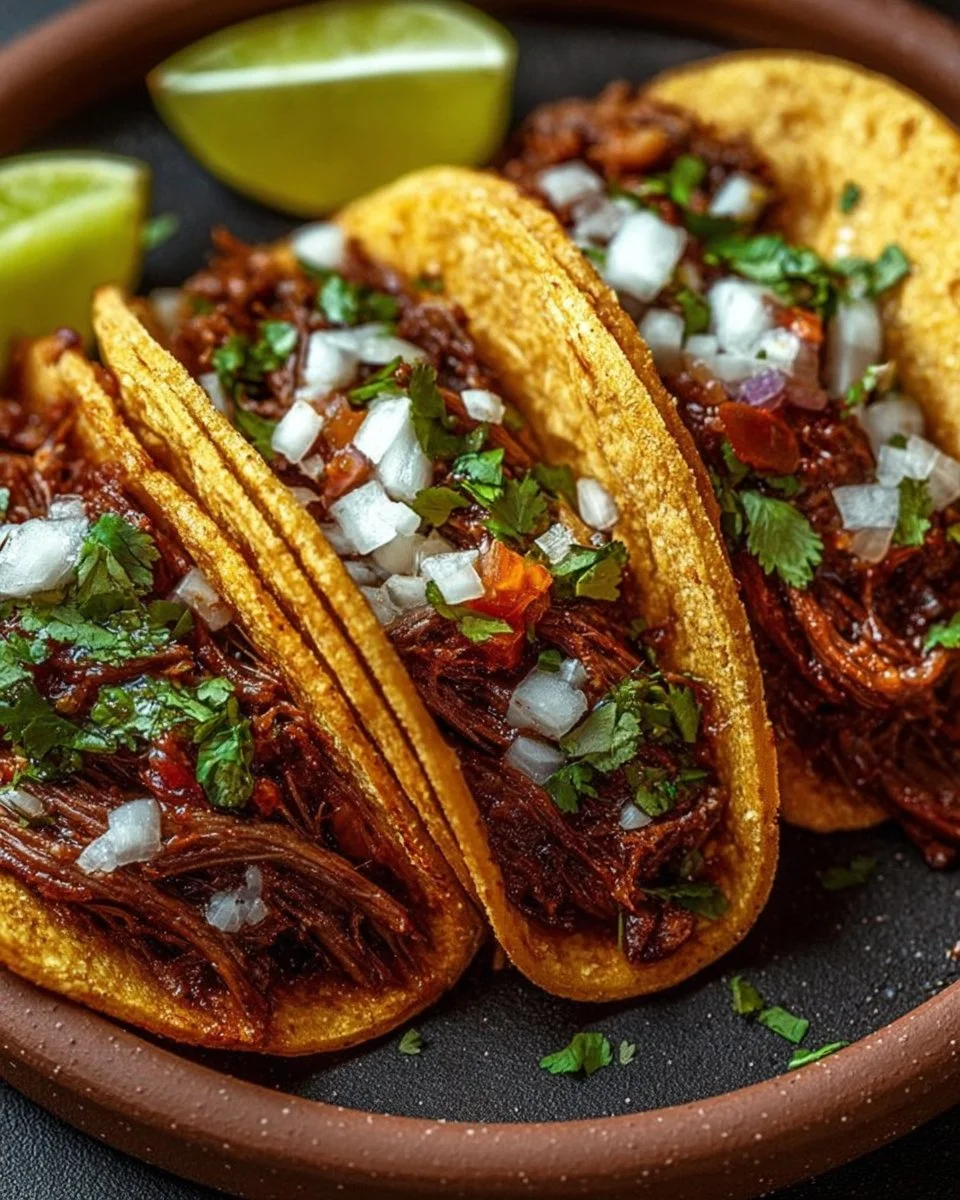 Slow-Cooked Meat Tacos