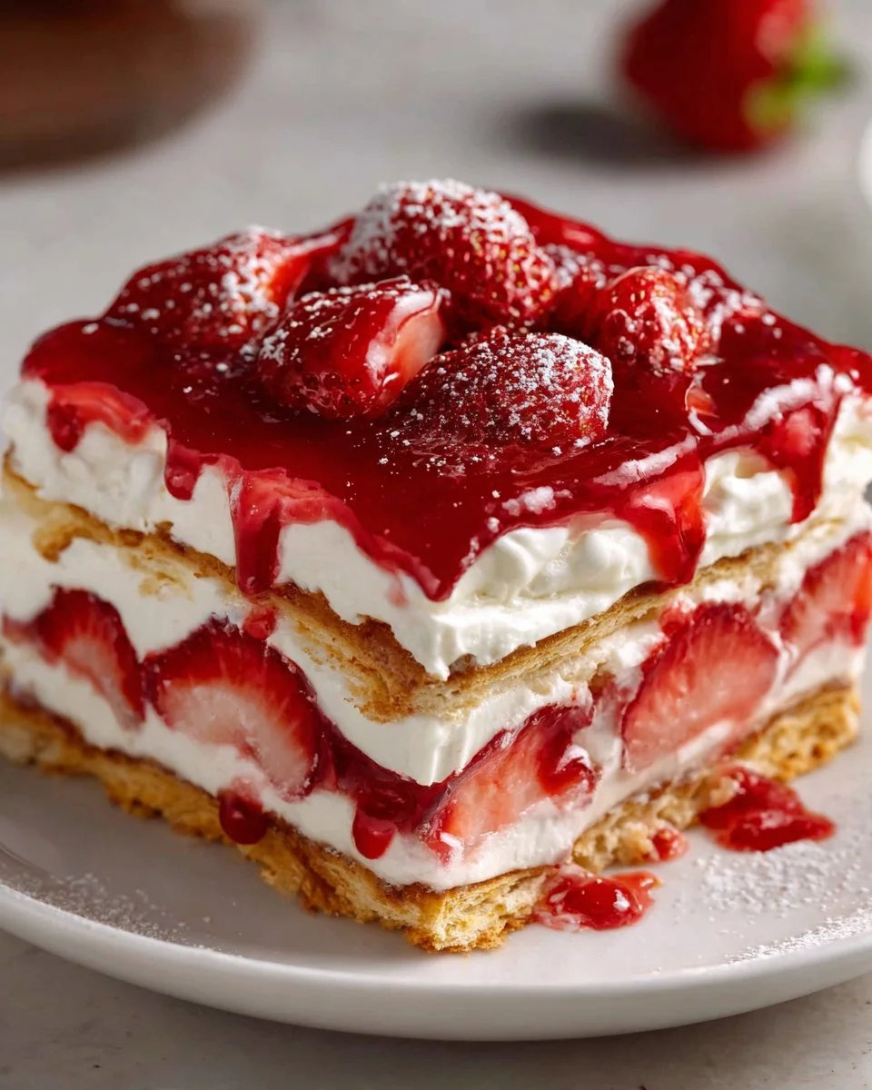 Strawberry Eclair Cake: Easy No-Bake Dessert You'll Love