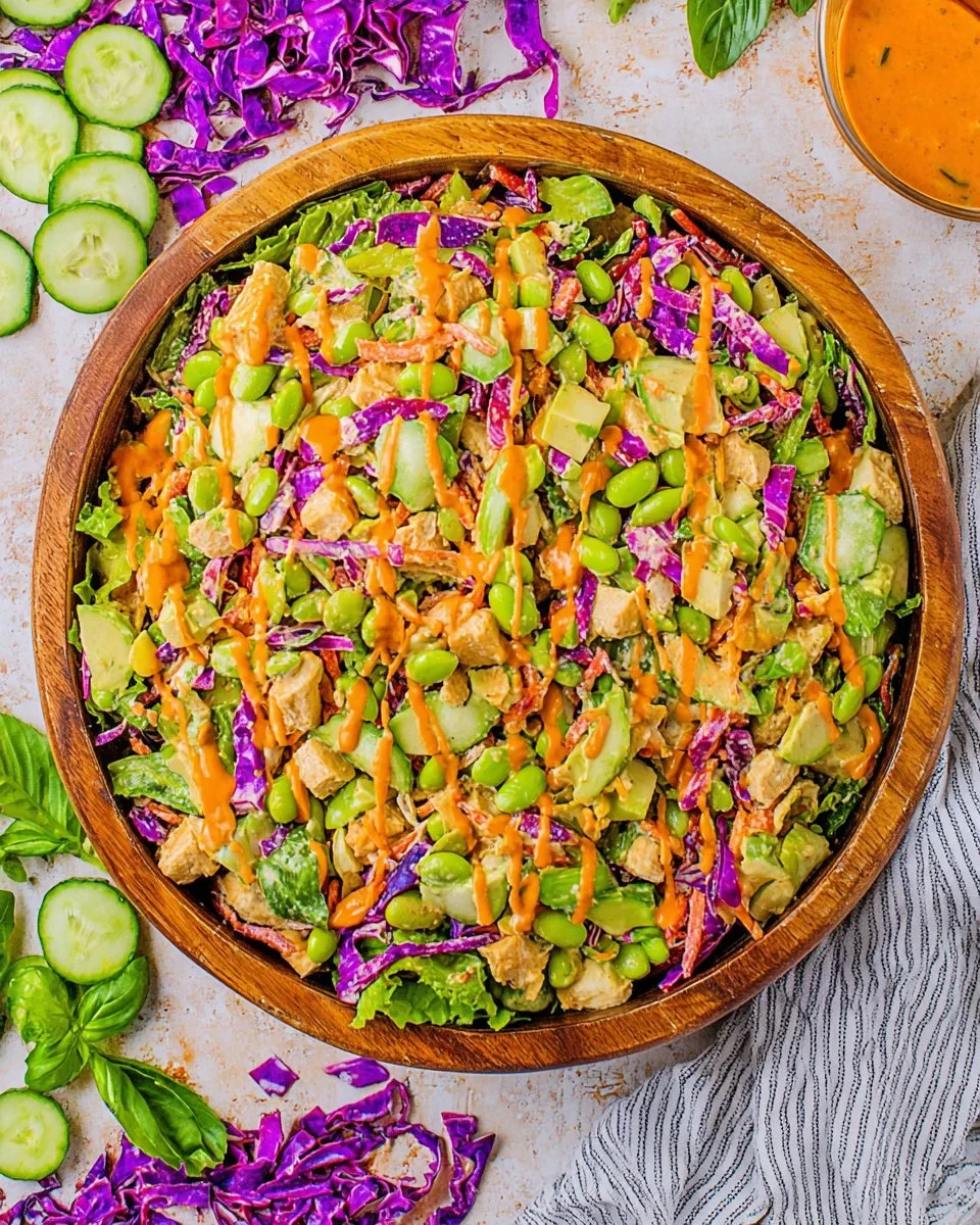 Asian Peanut Chicken Salad