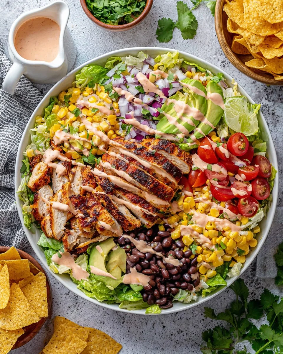 Chicken Taco Salad