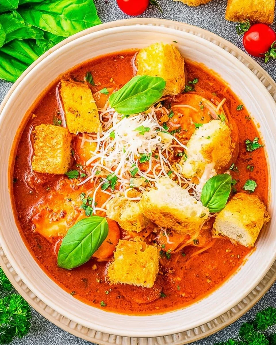 Easy 30 Minute Pizza Soup