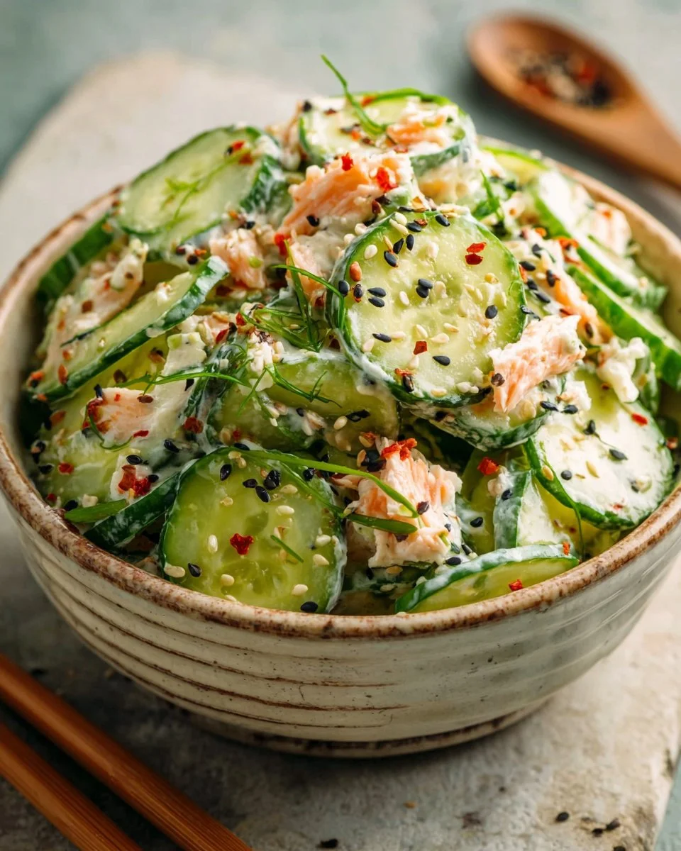 Easy California Roll Cucumber Salad: A 10-Minute Fresh Recipe