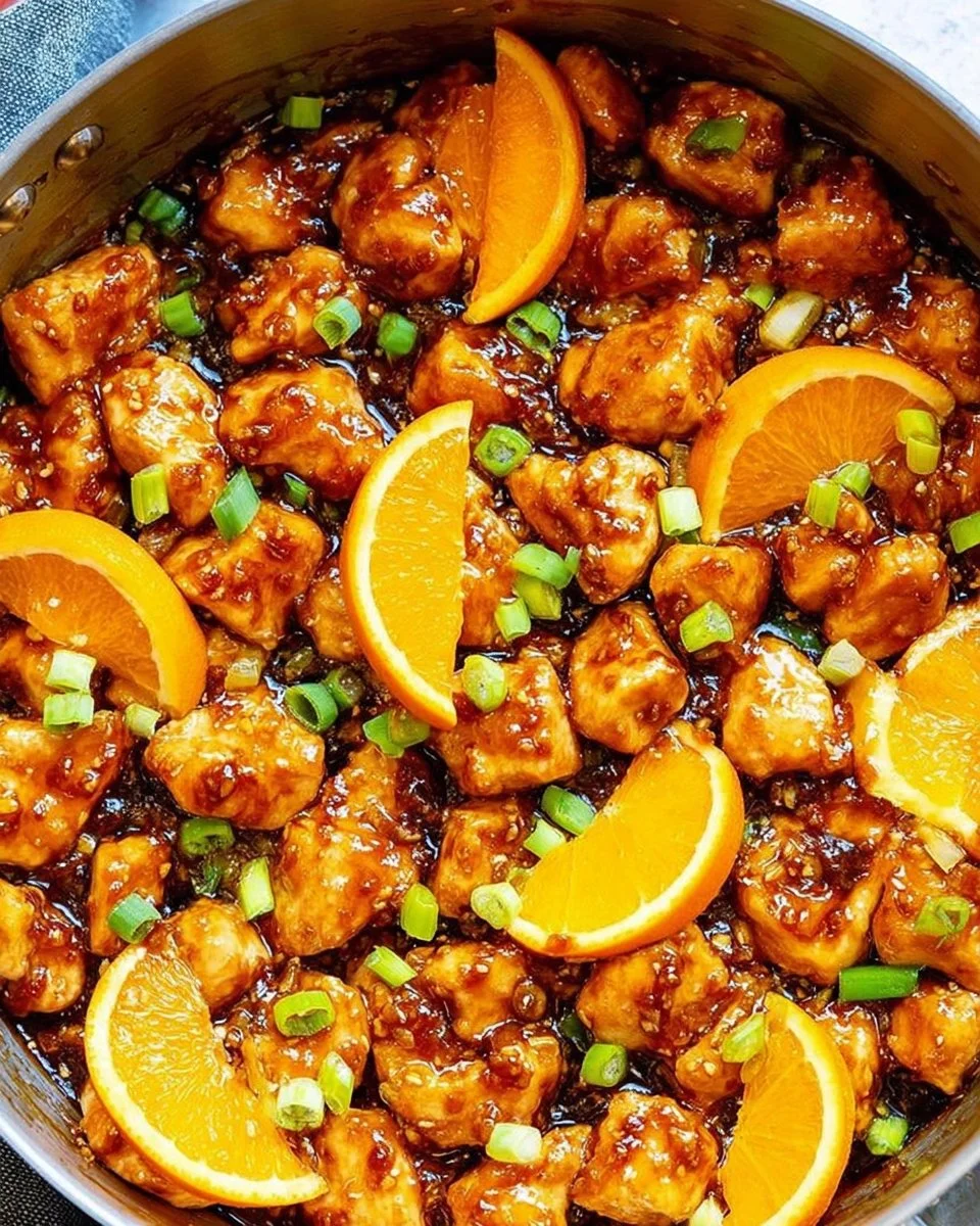 Healthy Orange Chicken