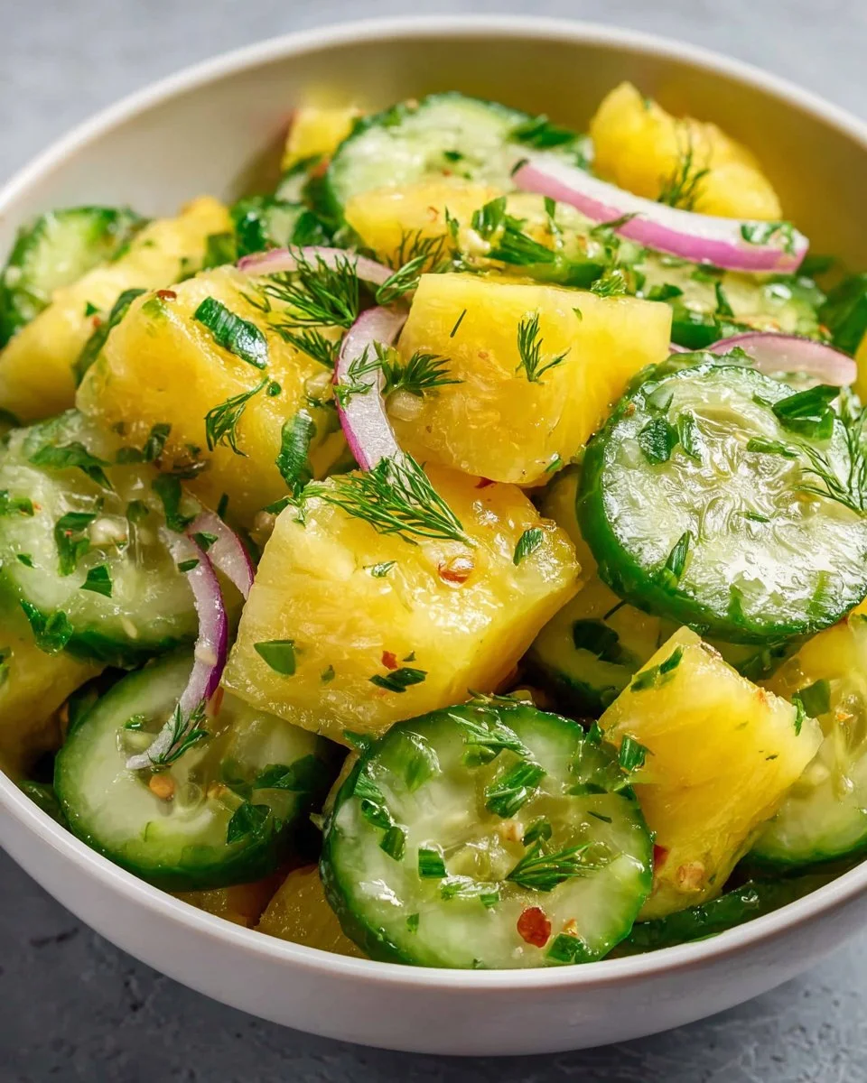 Pineapple Cucumber Salad: The Ultimate Refreshing Summer Treat