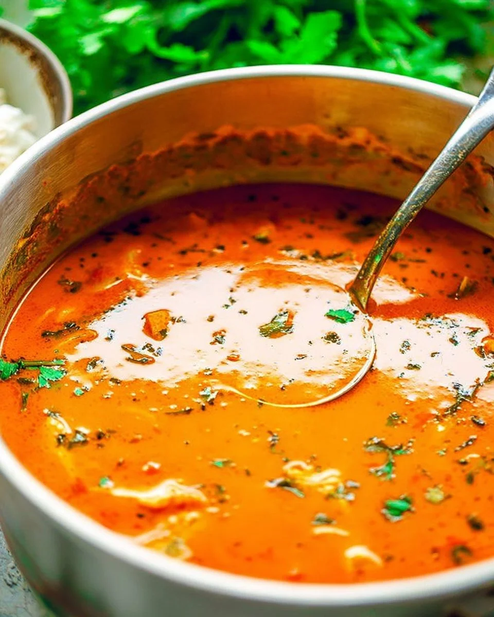 Thai Chicken Coconut Curry Soup