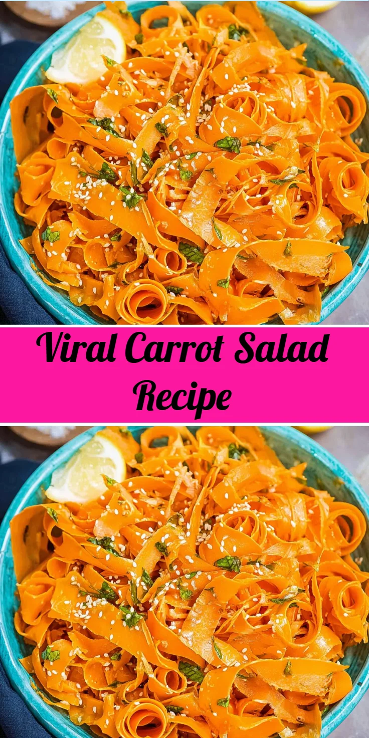 Viral Carrot Salad Recipe