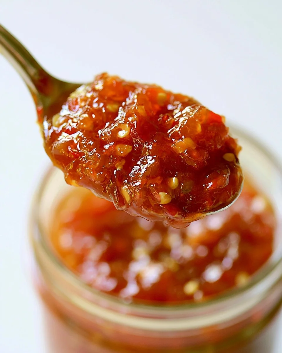 Homemade jalapeño pepper jelly recipe with honey for canning or freezing