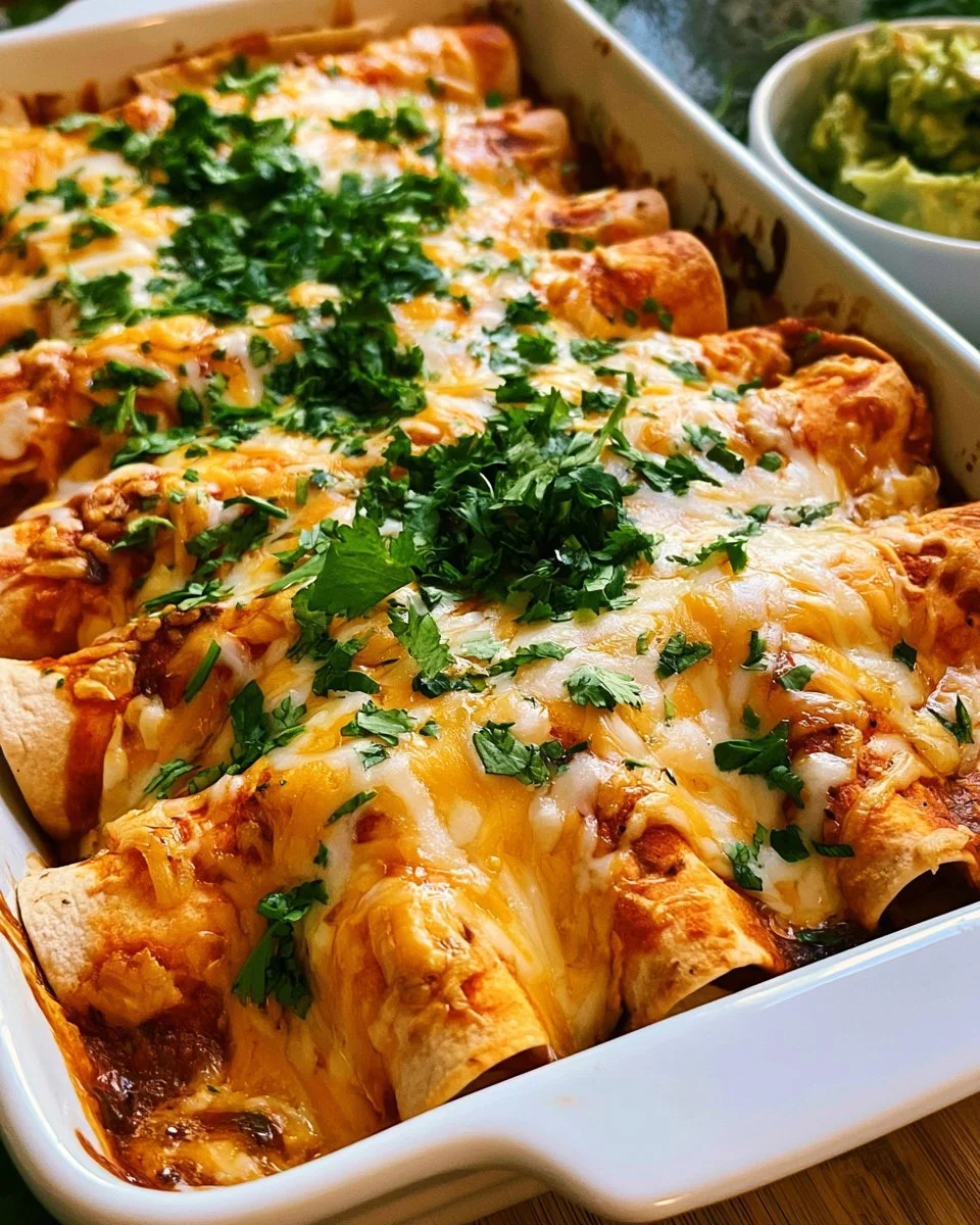Easy Lazy Enchiladas recipe for a quick and delicious meal