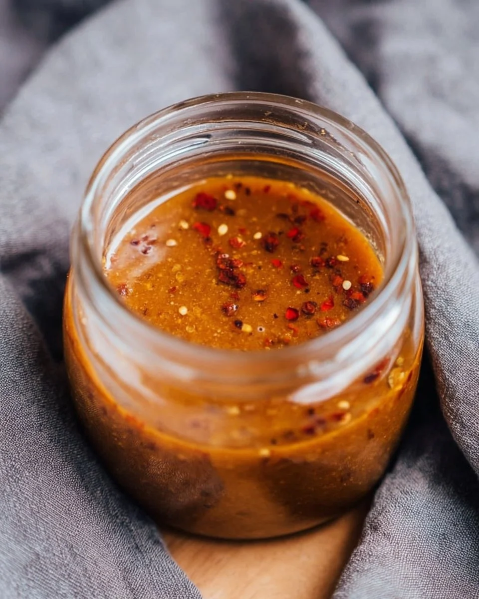 Drizzling Maple Miso Glaze over grilled vegetables for a rich flavor experience