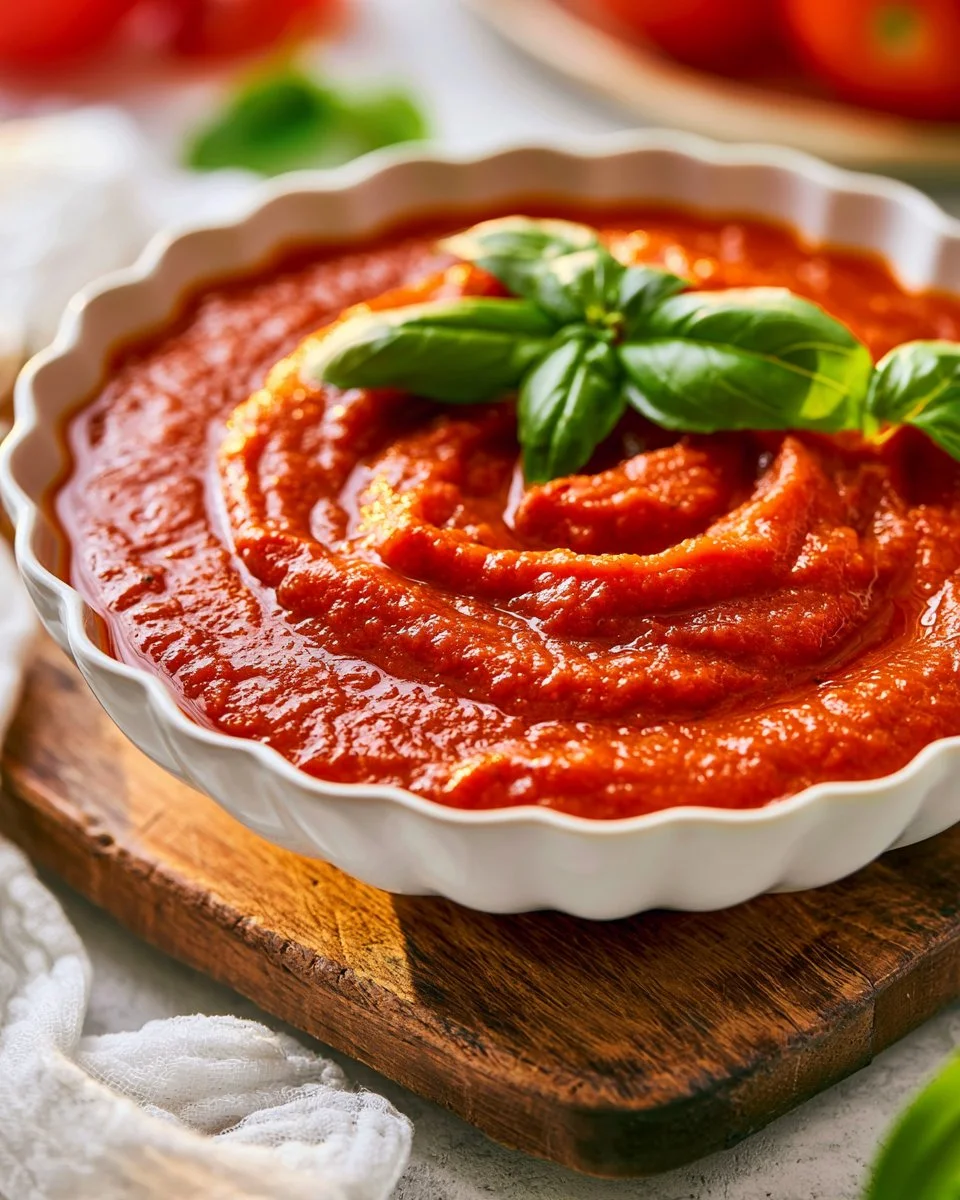 Delicious Pomodoro Sauce made with fresh tomatoes and herbs