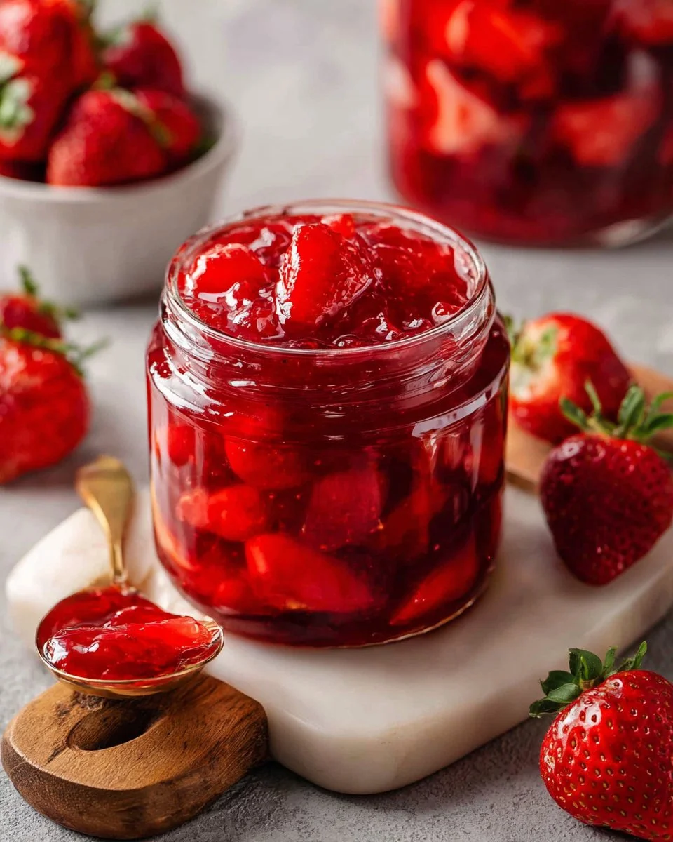 Delicious strawberry filling for cake to enhance your desserts