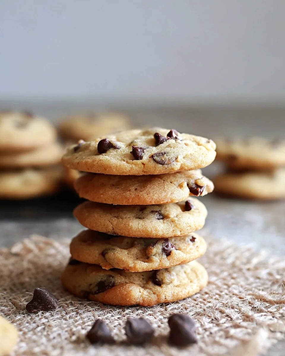 Delicious chocolate chip cookies baked without brown sugar