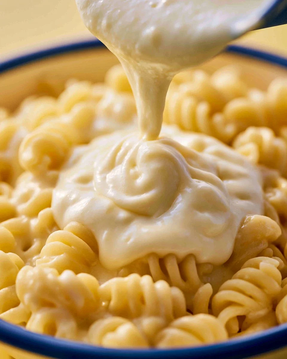 Creamy Classic Mornay Sauce in a saucepan ready to enhance dishes.