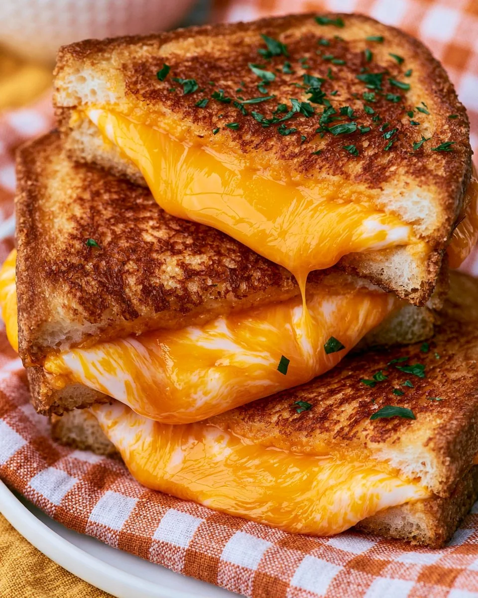 Delicious Disneyland grilled cheese copycat recipe on a plate.