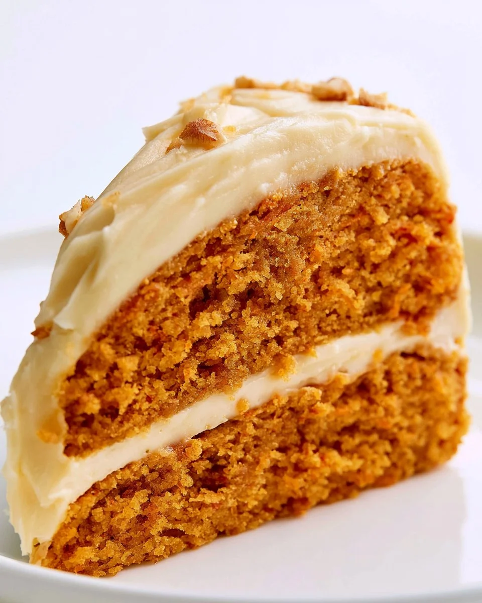 Deliciously moist pumpkin cake topped with cream cheese frosting and spices